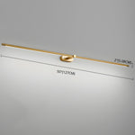 Minimalist Linear Plug In Wall Lamp