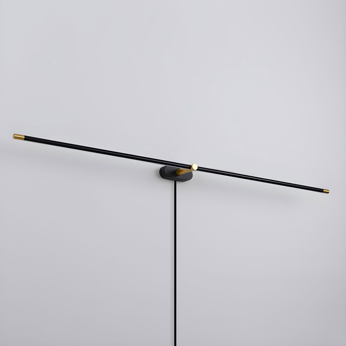 Minimalist Linear Plug In Wall Lamp