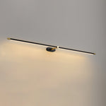 Minimalist Linear Plug In Wall Lamp