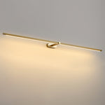 Minimalist Linear Plug In Wall Lamp