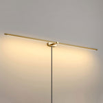 Minimalist Linear Plug In Wall Lamp