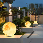 Moon Shaped Outdoor Pier Mount Pillar Accent Post Light