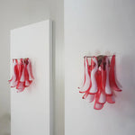 Vintage Murano Red Wall Lights