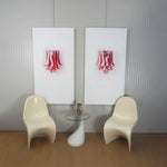 Vintage Murano Red Wall Lights