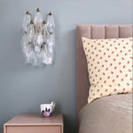 Murano Poliedri Transparent Glass Wall Sconces