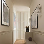 Murano Poliedri Transparent Glass Wall Sconces