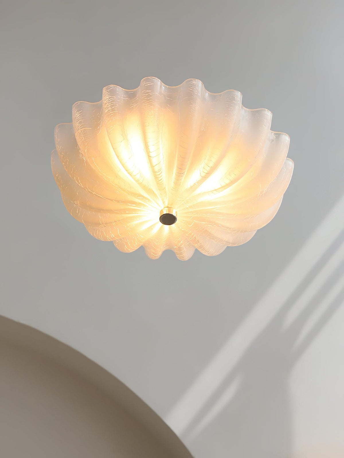 Murano Glass Flush Ceiling Light