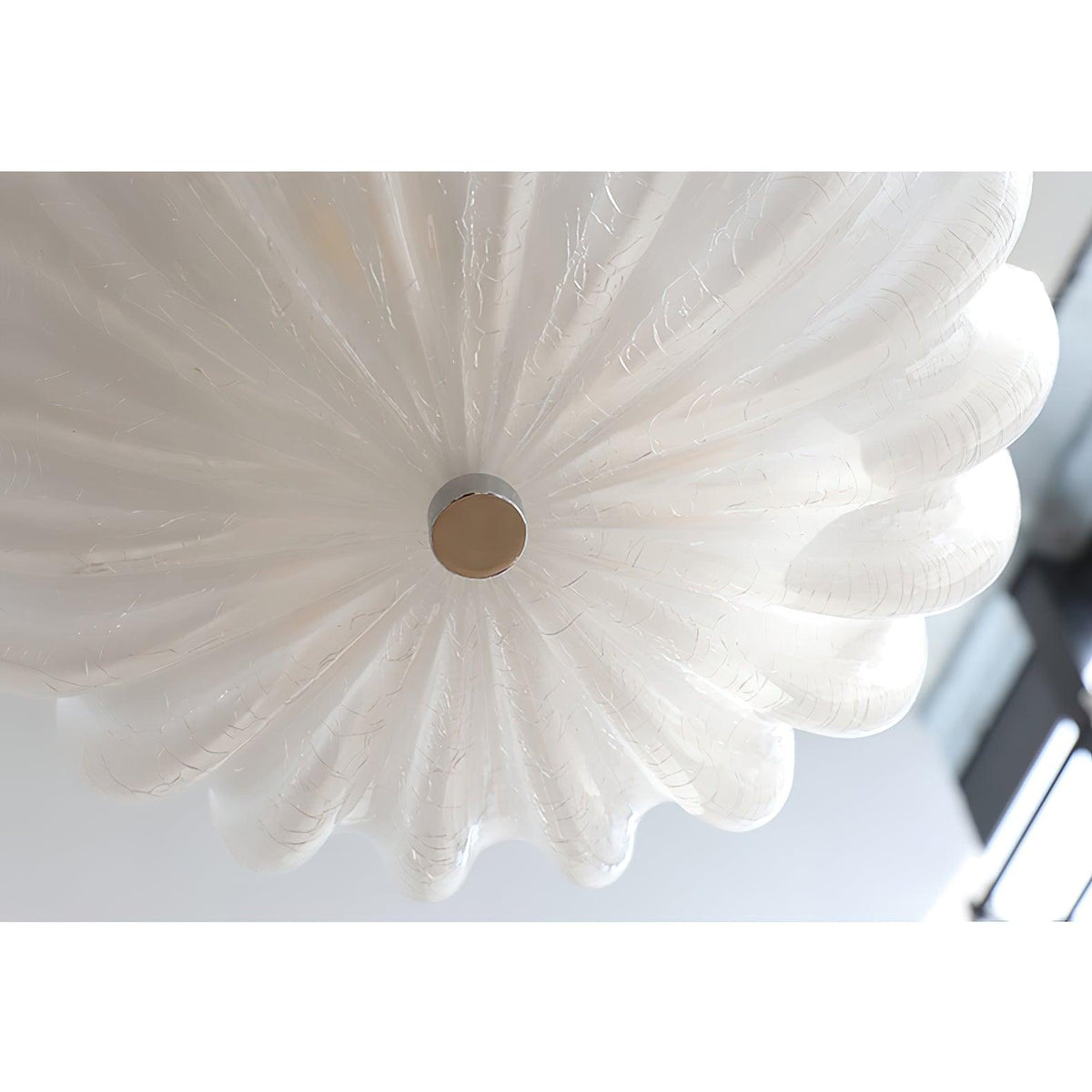 Murano Glass Flush Ceiling Light