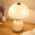 Mushroom Glass Table Lamp