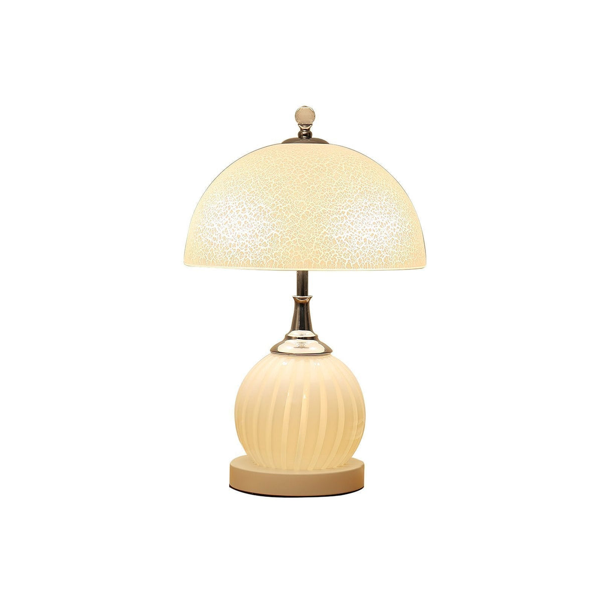 Mushroom Glass Table Lamp