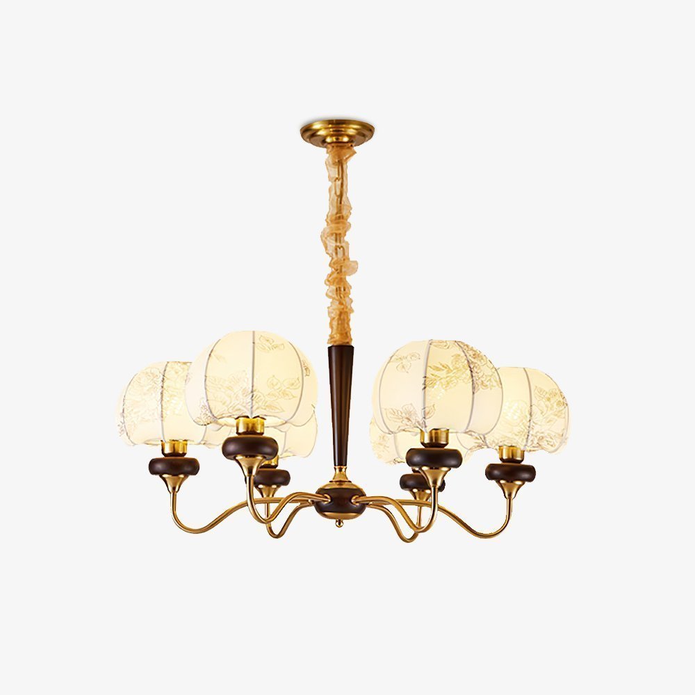 Mushroom Head Chandelier