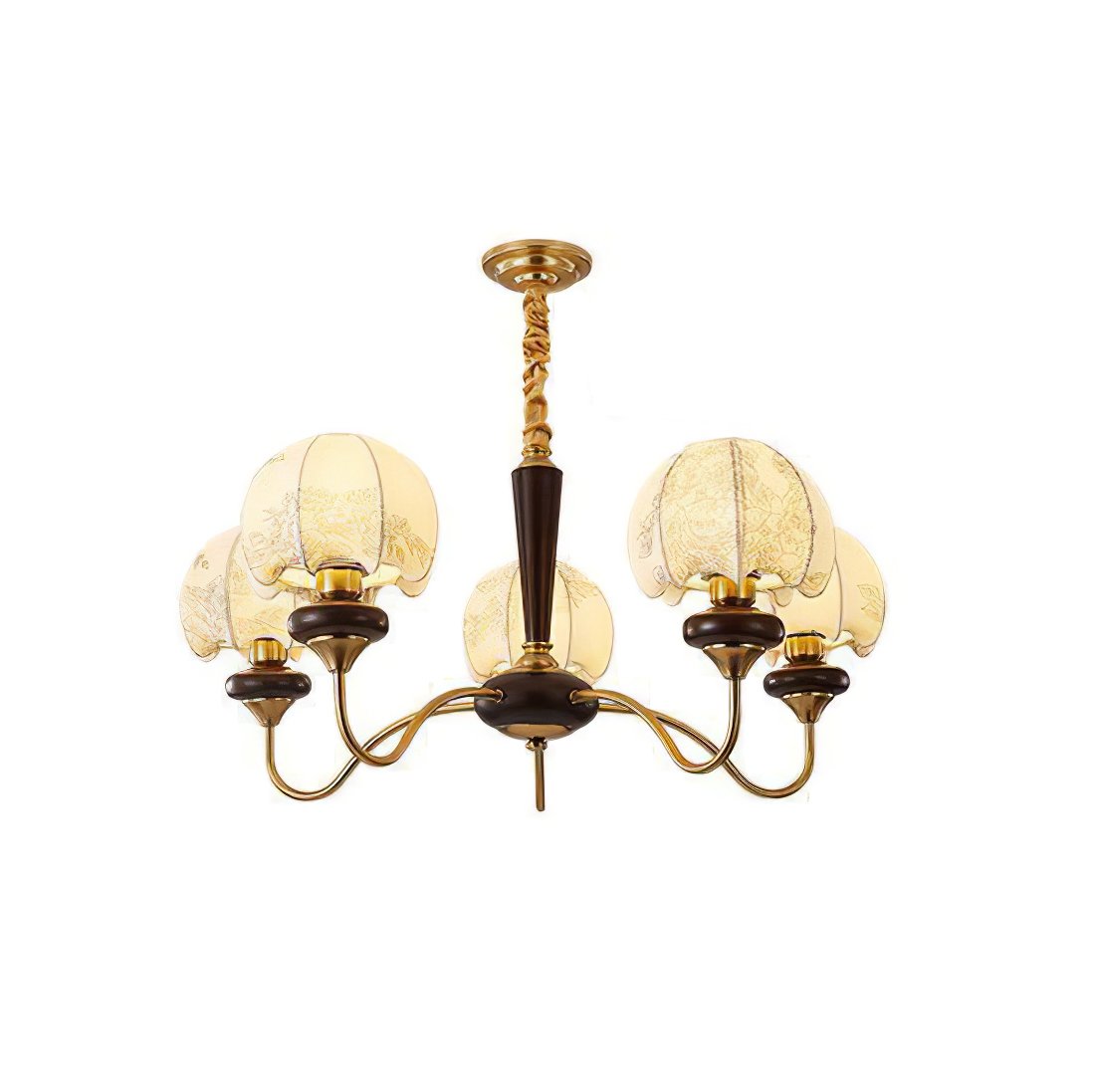 Mushroom Head Chandelier