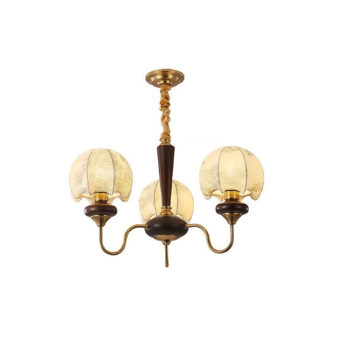 Mushroom Head Chandelier