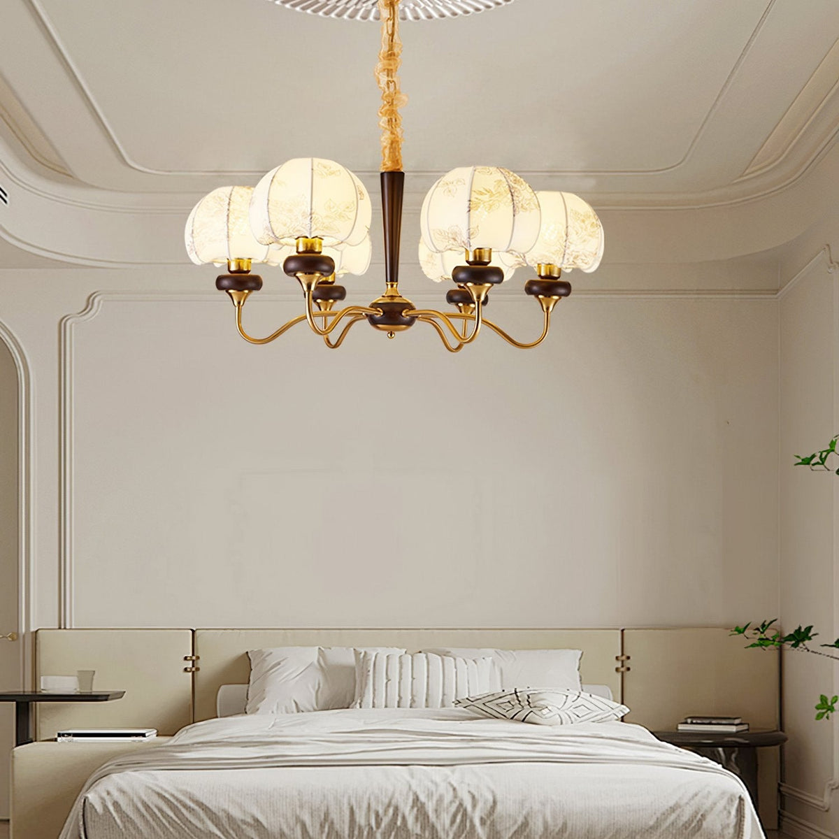 Mushroom Head Chandelier