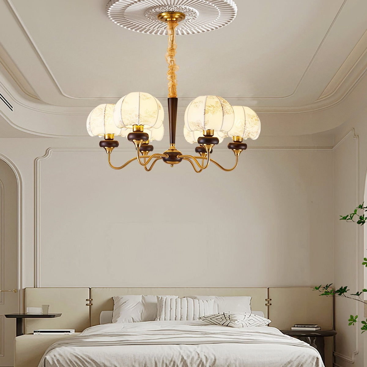 Mushroom Head Chandelier