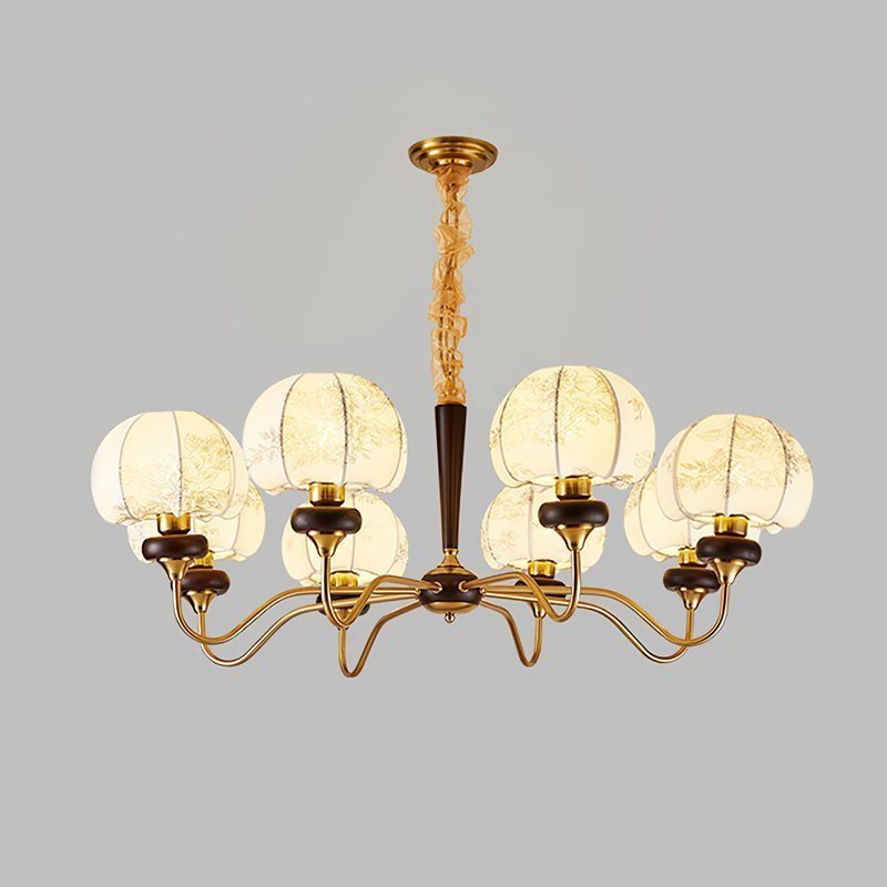 Mushroom Head Chandelier