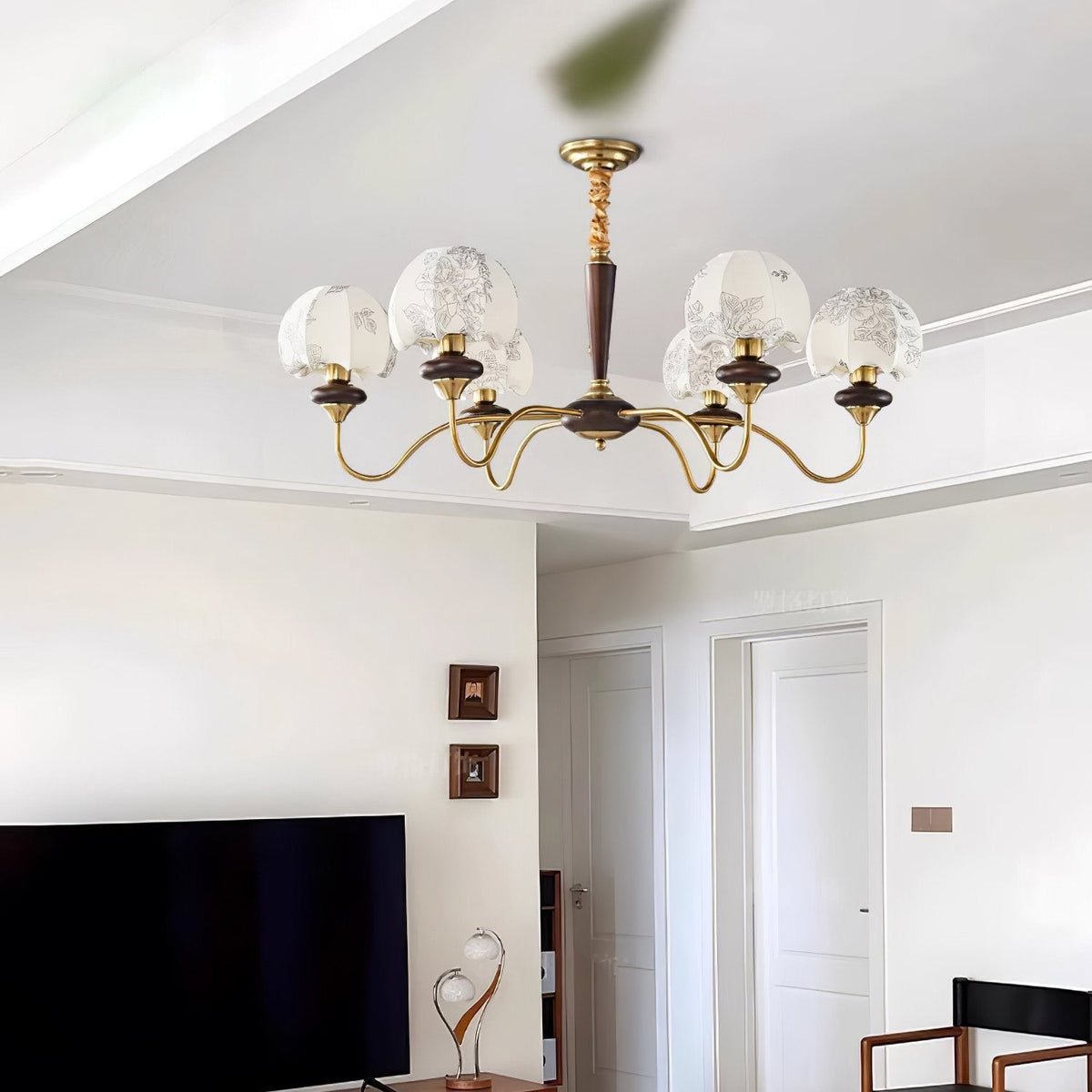 Mushroom Head Chandelier