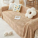 TheCarGoods Soft Rainbow Sofa Cover