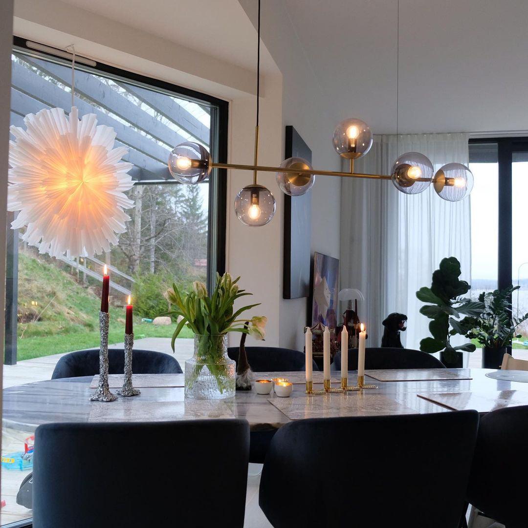 Orb Chandelier