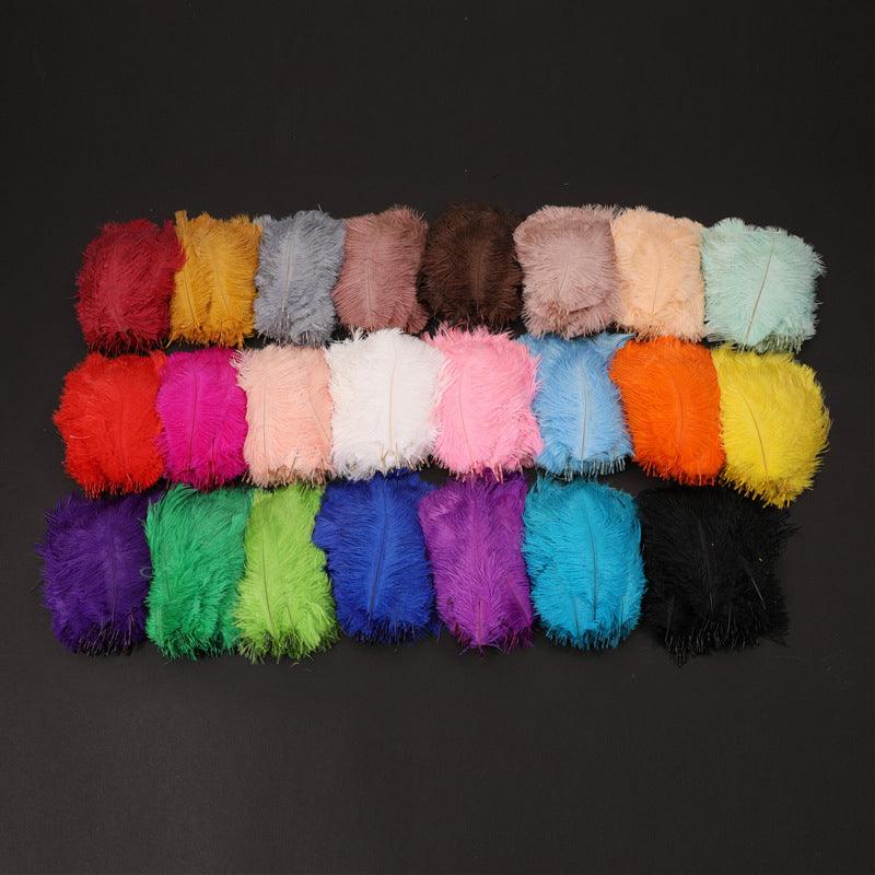 Ostrich Feather Pendant Lamp