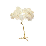 ostrich-feather-floor-light