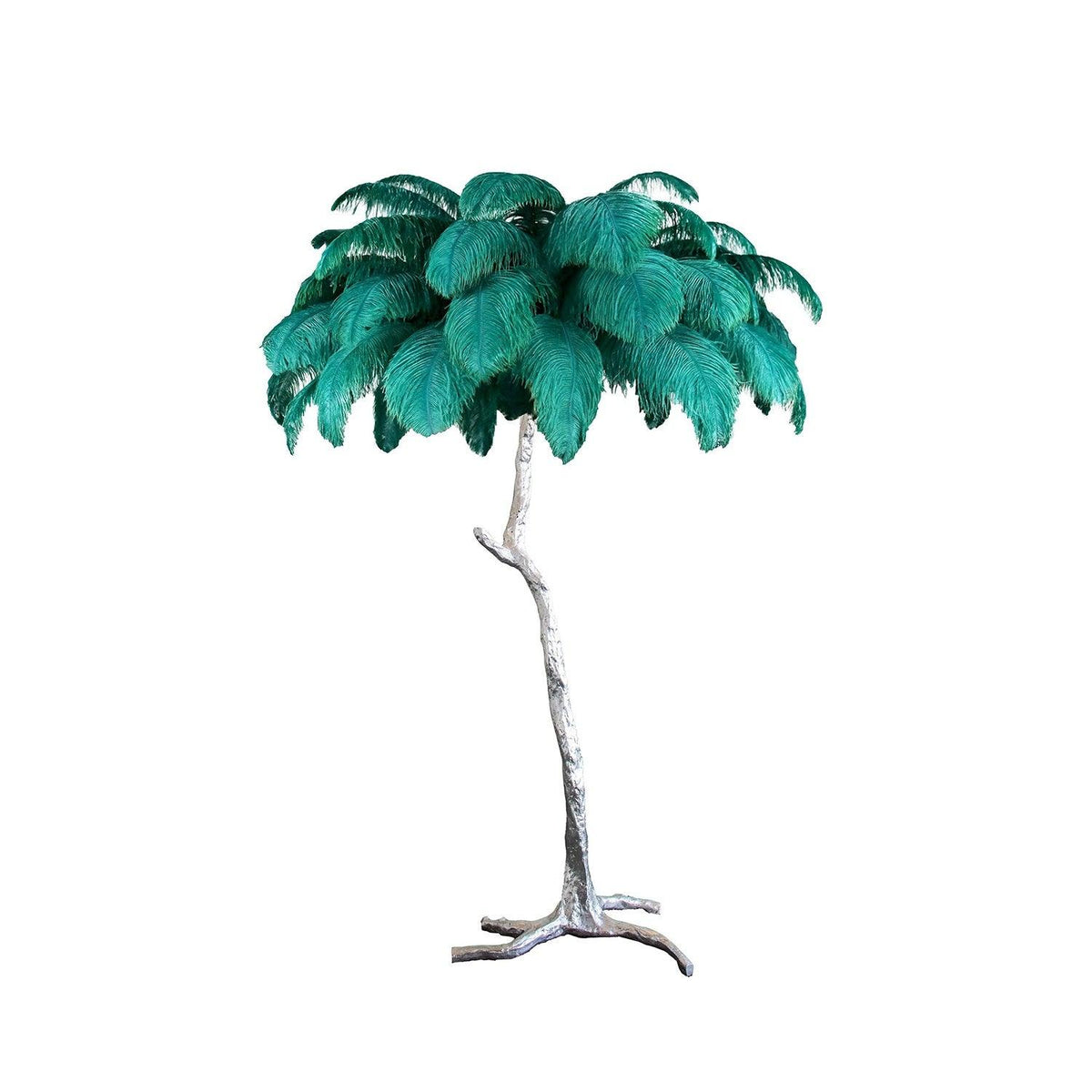 ostrich-feather-floor-light