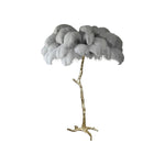 ostrich-feather-floor-light