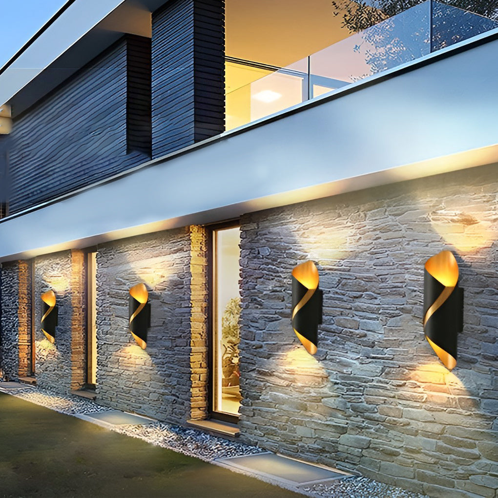 Outdoor Led Waterproof Modern Wall Sconce