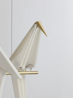 Paper Crane Bird Led Chandelier