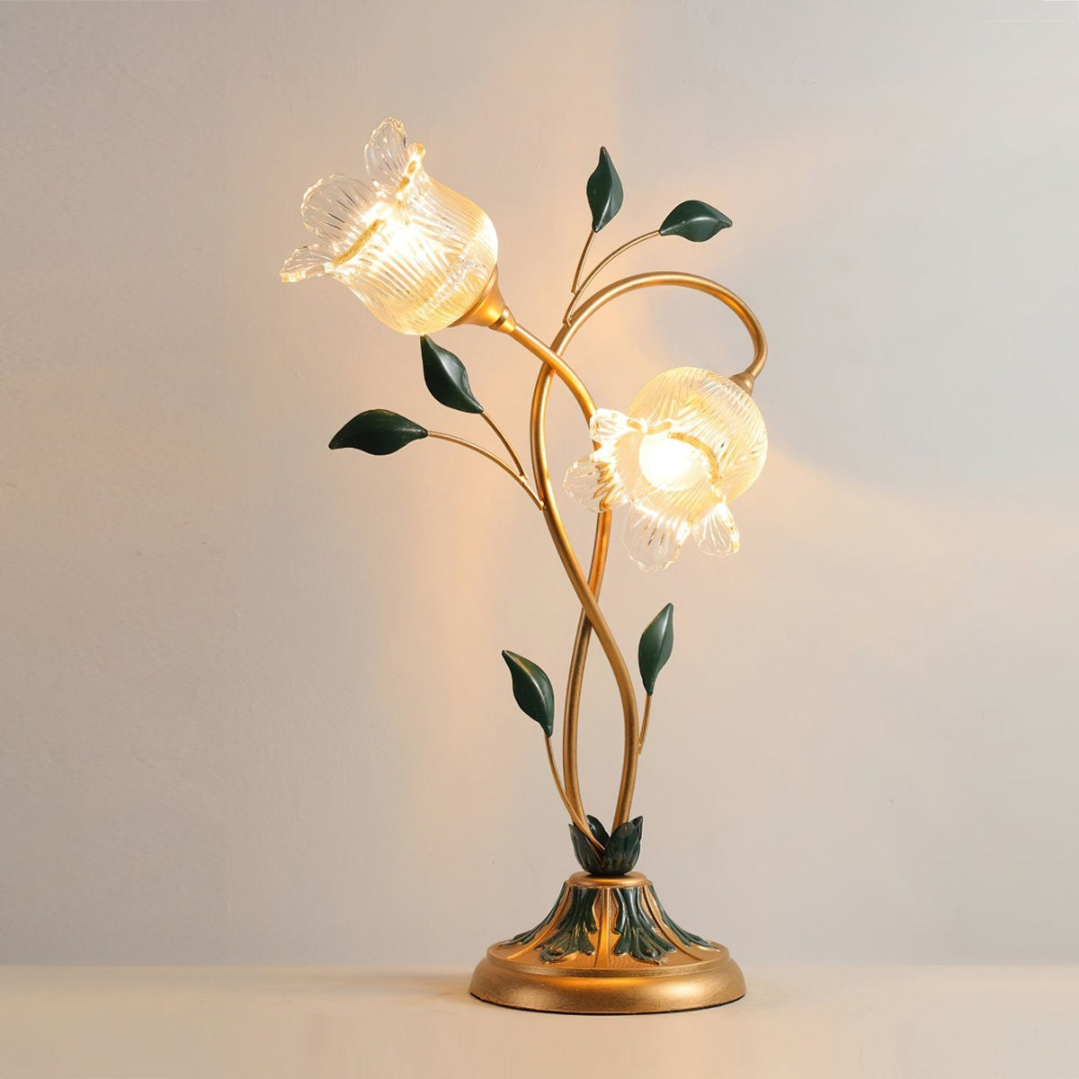Pastoral Floral Table Lamp