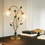 Pastoral Floral Table Lamp
