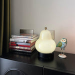 Pear Built In Battery Table Lamp