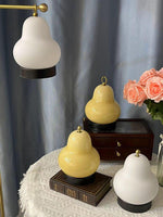 Pear Built In Battery Table Lamp