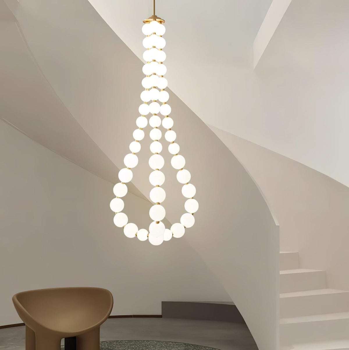 Pearl Necklace Chandelier