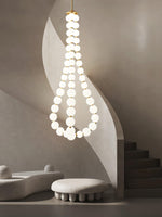 Pearl Necklace Chandelier