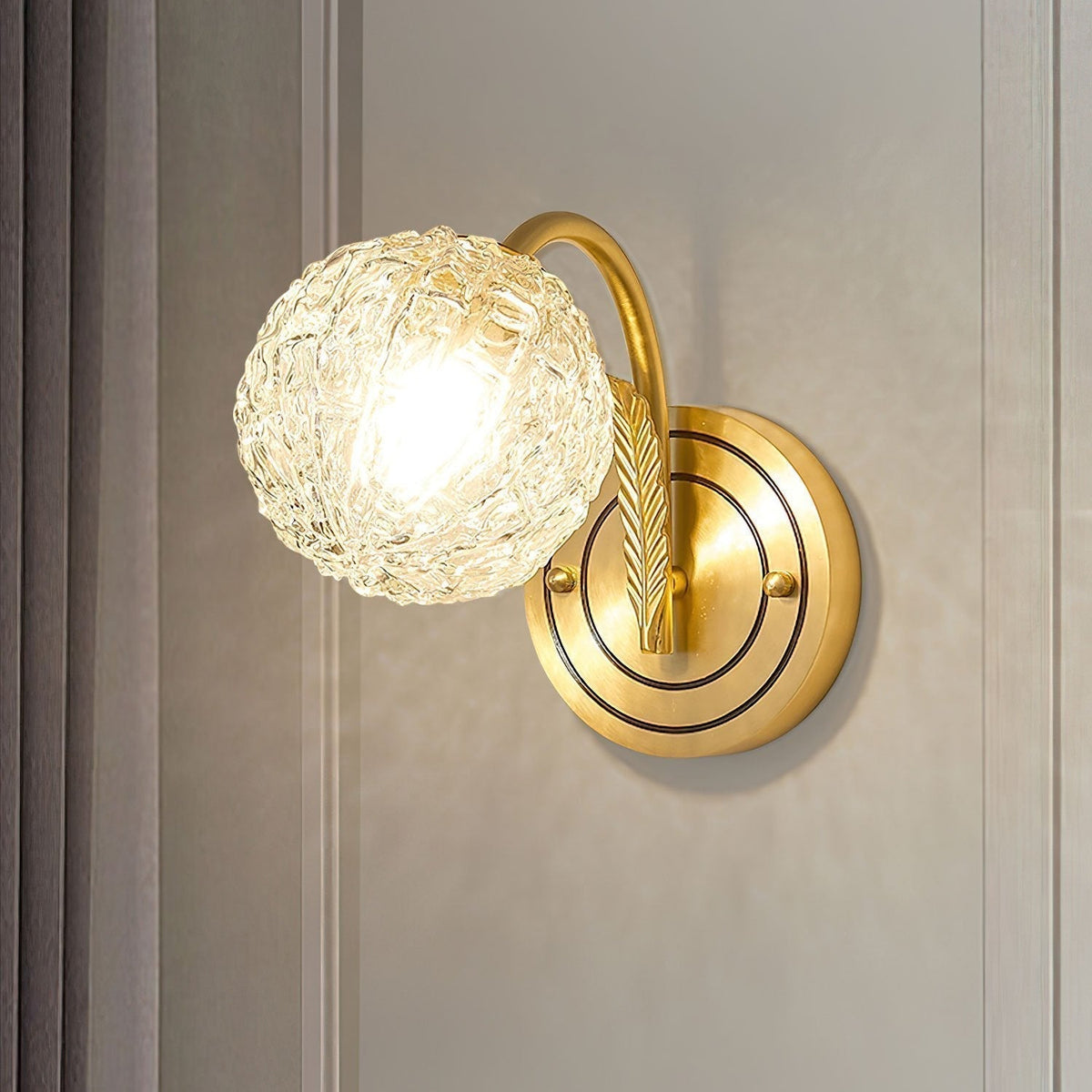 Postmodern Ball Shaped Wall Lamp