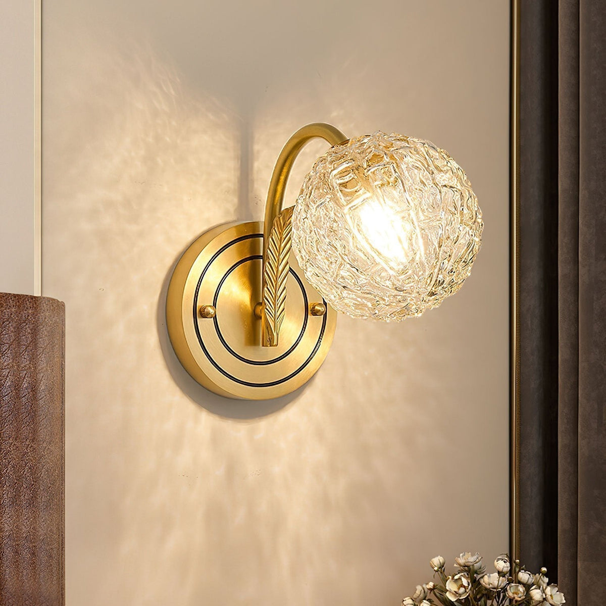 Postmodern Ball Shaped Wall Lamp