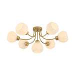 Pumpkin Brass Ceiling Lamp
