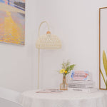 Rattan Arch Floor Lamp