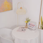 Rattan Arch Floor Lamp