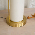 Remi Natural Linen Table Lamp