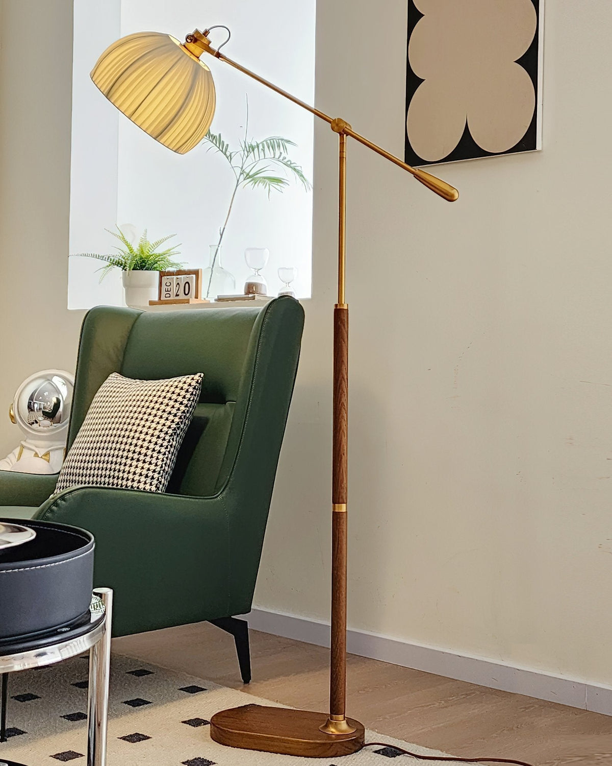 Retro Fabric Floor Lamp