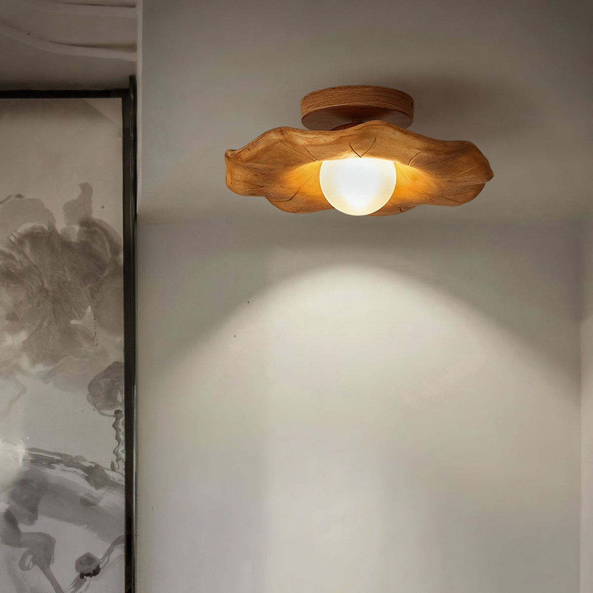 Retro Resin Ceiling Lamp