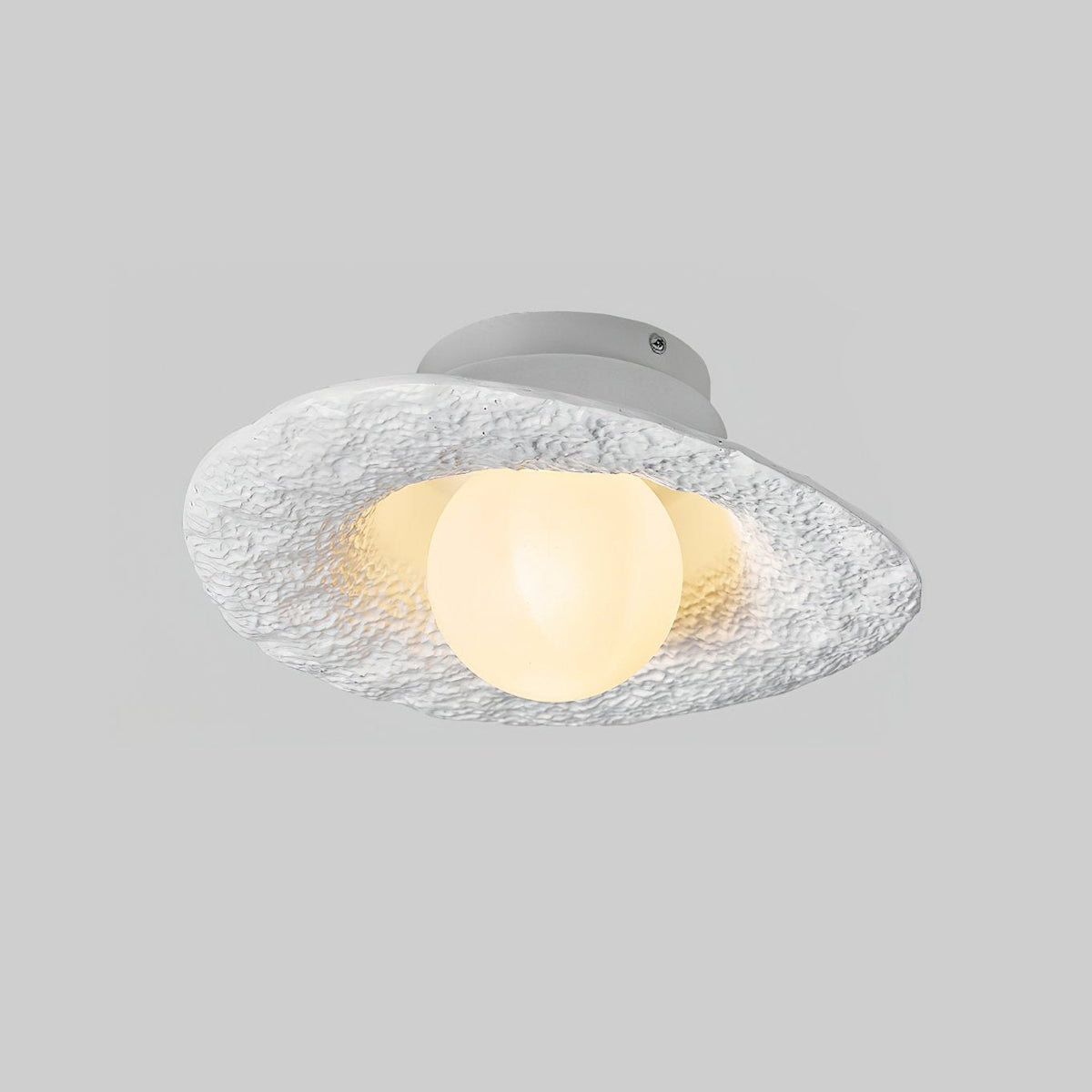 Retro Straw Hat Ceiling Lamp