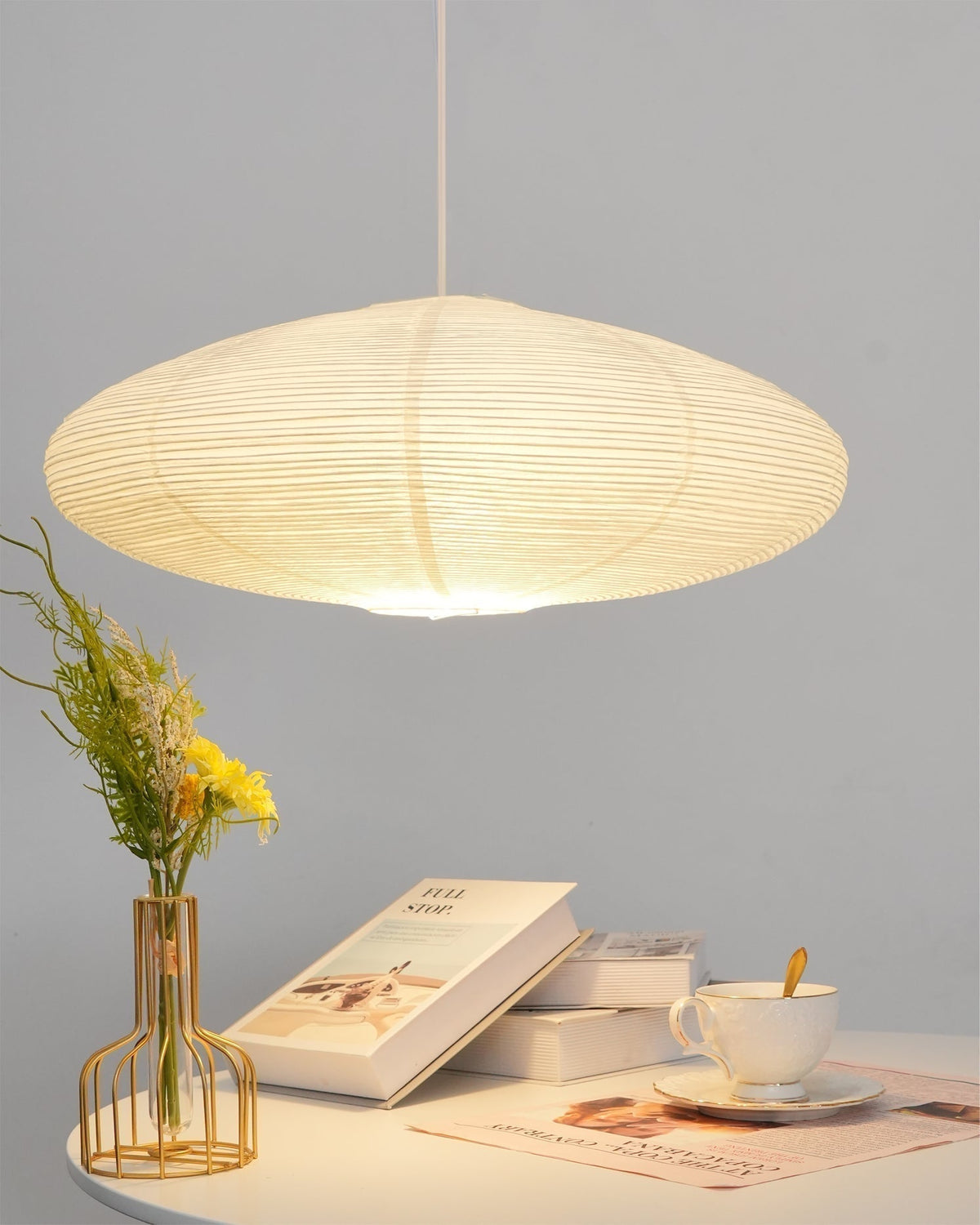 Rice Paper 15A Pendant Light
