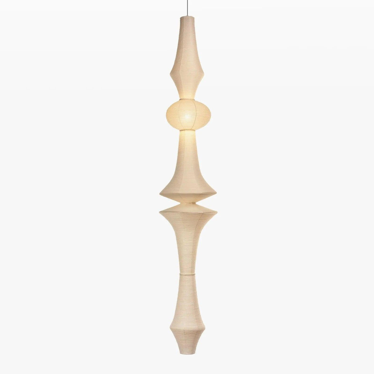 Rice Paper E Pendant Light