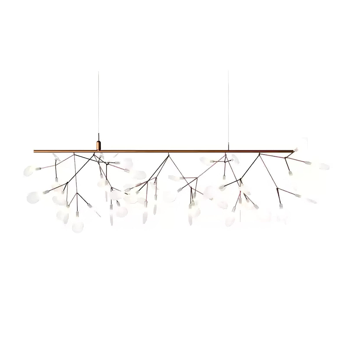 Rose Gold Firefly Led Chandelier