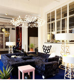 Rose Gold Firefly Led Chandelier