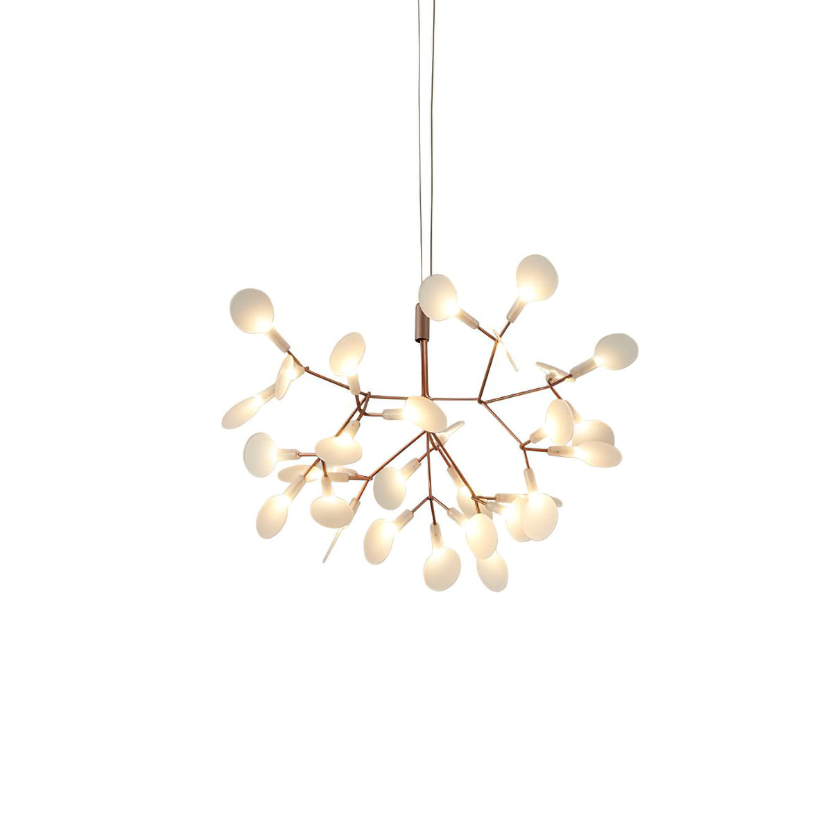 Rose Gold Firefly Led Chandelier