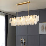 Round Cloud Glass Pendant Light